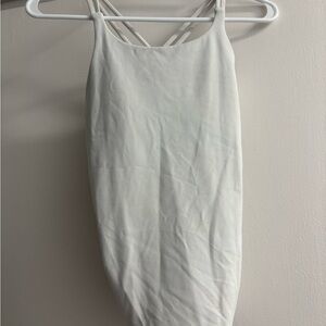 White Sleeveless Athleta girl